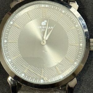 Caribbean Joe Silver-Tone Watch